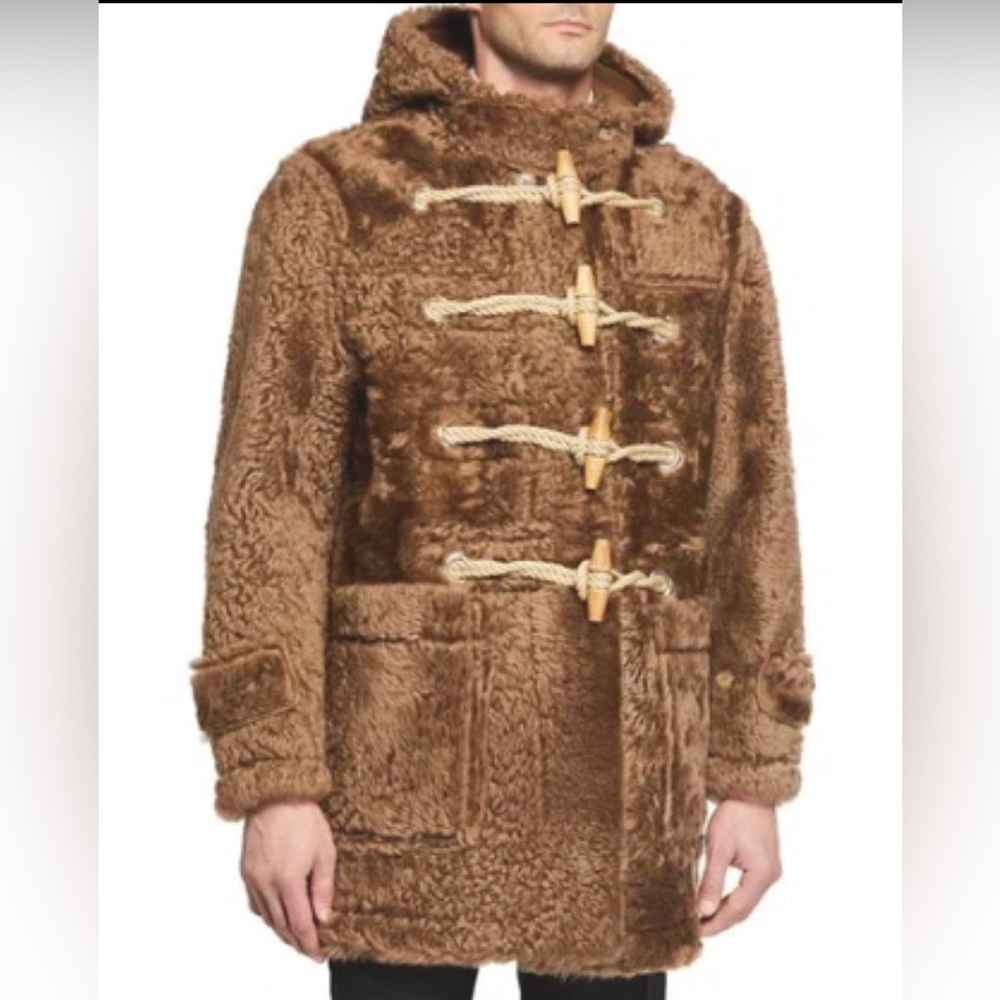BURBERRY men’s shearling jacket.PURE LUXURY!